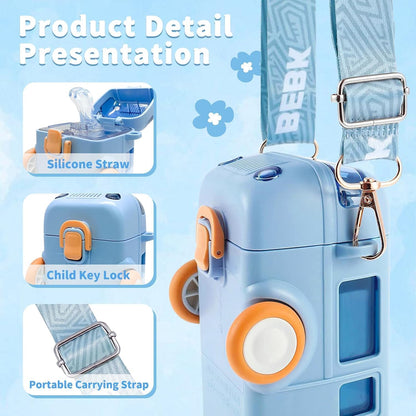 Water on Wheels - Kids Fun Water Bottle